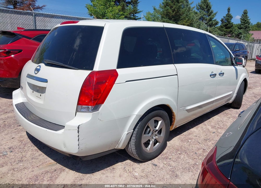2008 NISSAN QUEST 3.5 VIN: 5N1BV28U18N117514