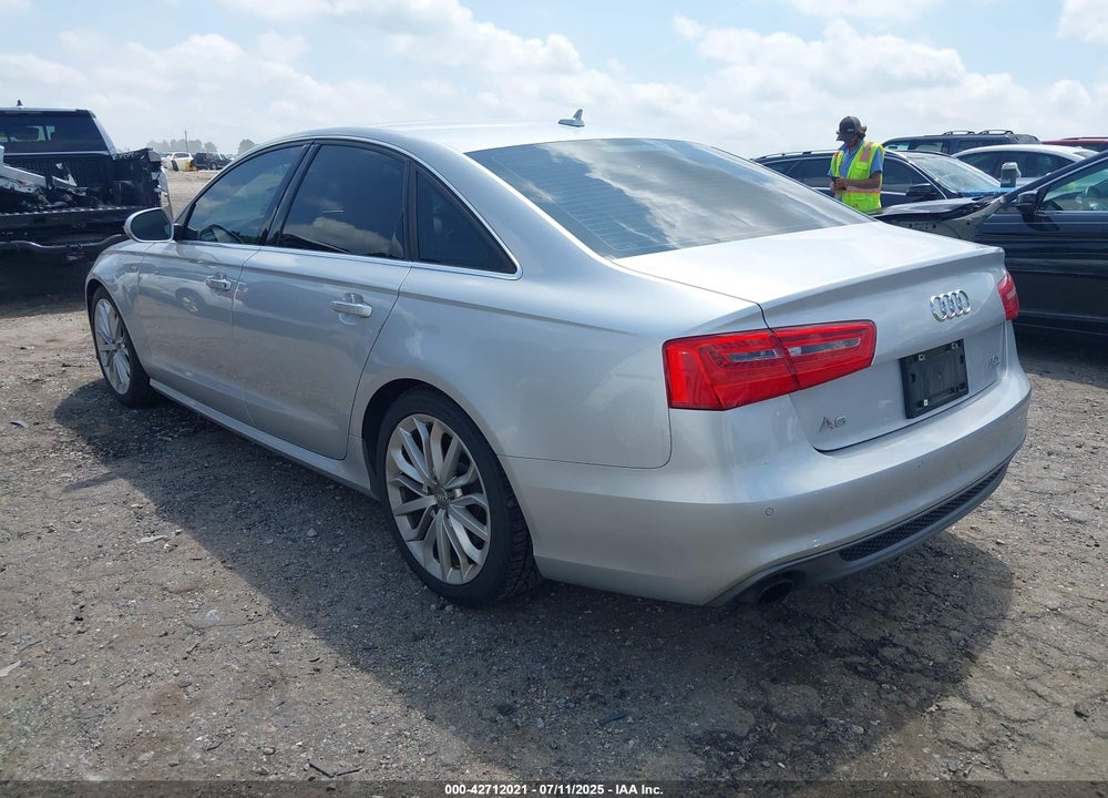 2013 AUDI A6 VIN: WAUHGAFC7DN139960