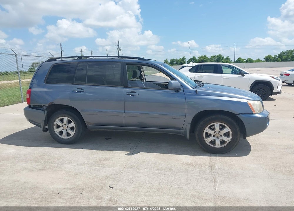 2001 TOYOTA HIGHLANDER V6 VIN: JTEGF21A610007080