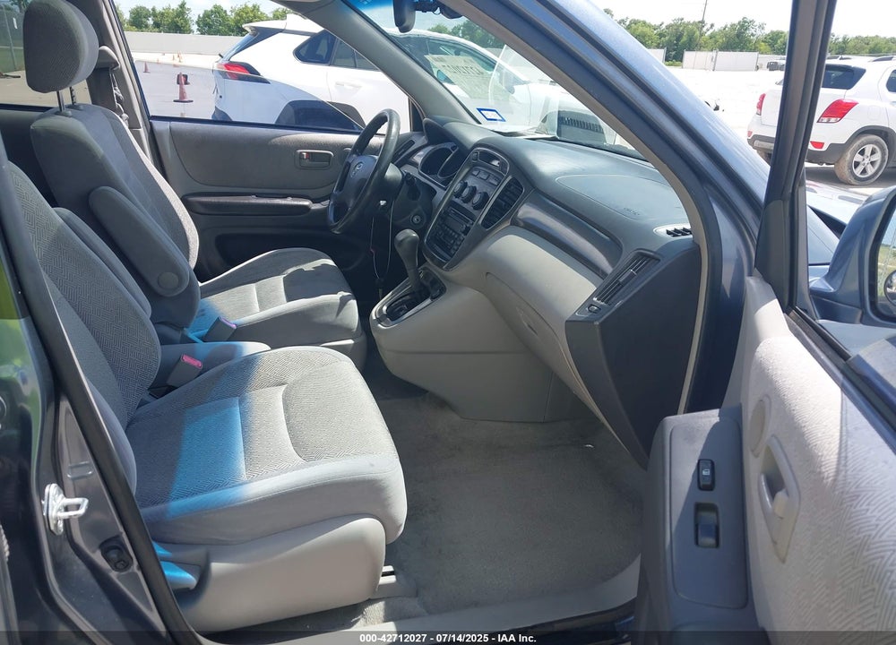 2001 TOYOTA HIGHLANDER V6 VIN: JTEGF21A610007080