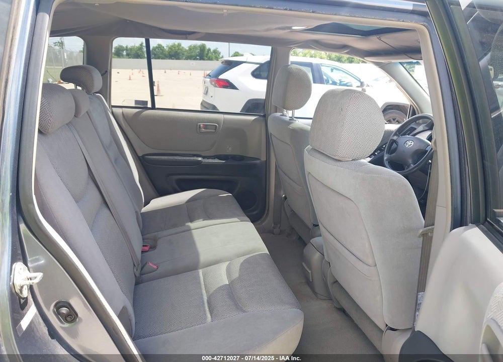2001 TOYOTA HIGHLANDER V6 VIN: JTEGF21A610007080
