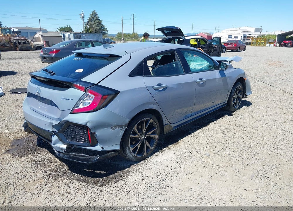 2019 HONDA CIVIC VIN: SHHFK7H48KU415347