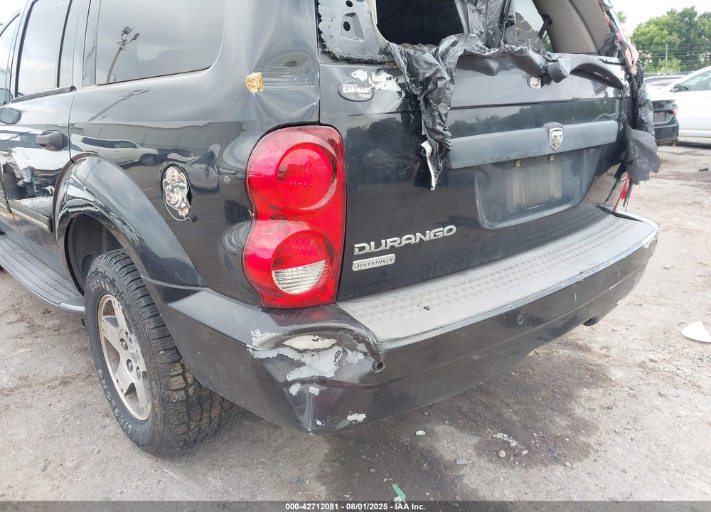 2008 DODGE DURANGO ADVENTURER VIN: 1D8HD68N58F111194