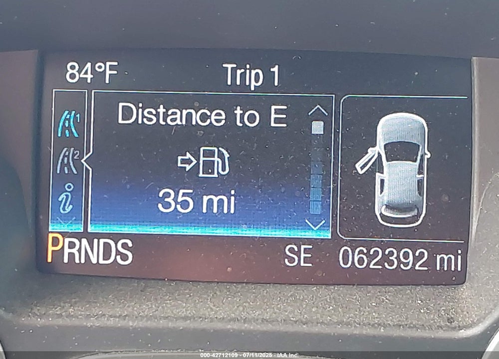 2016 FORD ESCAPE SE VIN: 1FMCU9GX4GUC72347