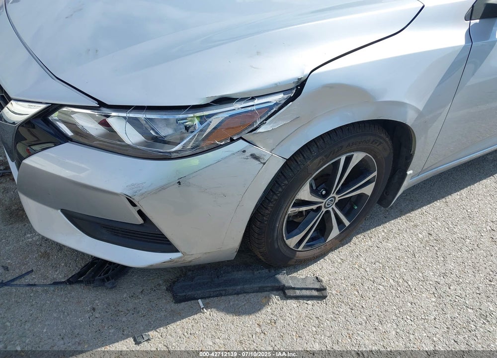 2022 NISSAN SENTRA VIN: 3N1AB8CV7NY293576