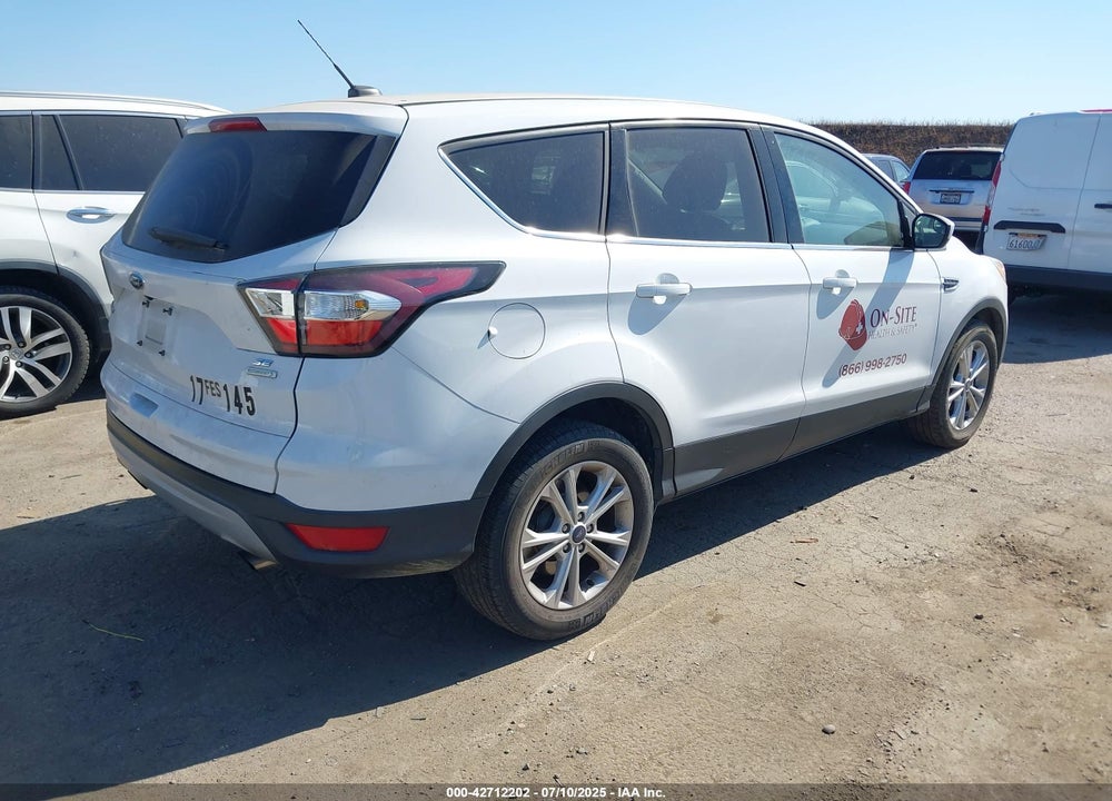 2017 FORD ESCAPE VIN: 1FMCU0GD2HUA54748