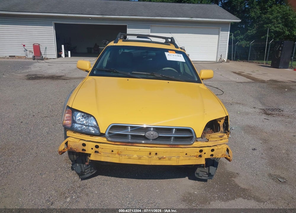 2003 SUBARU BAJA VIN: 4S4BT61C937105672
