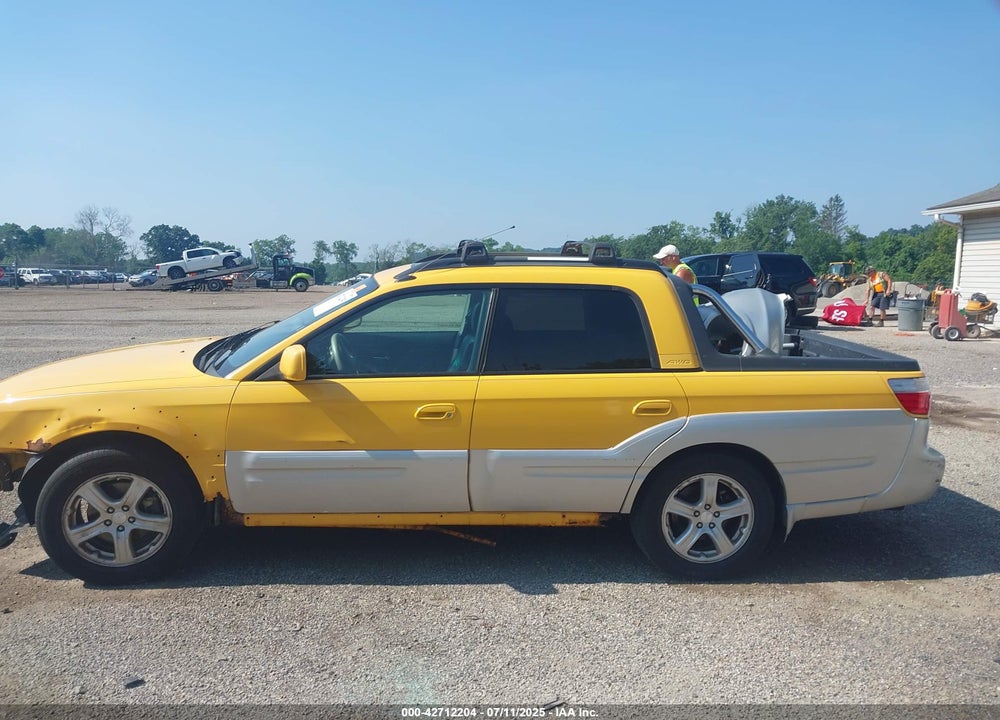 2003 SUBARU BAJA VIN: 4S4BT61C937105672