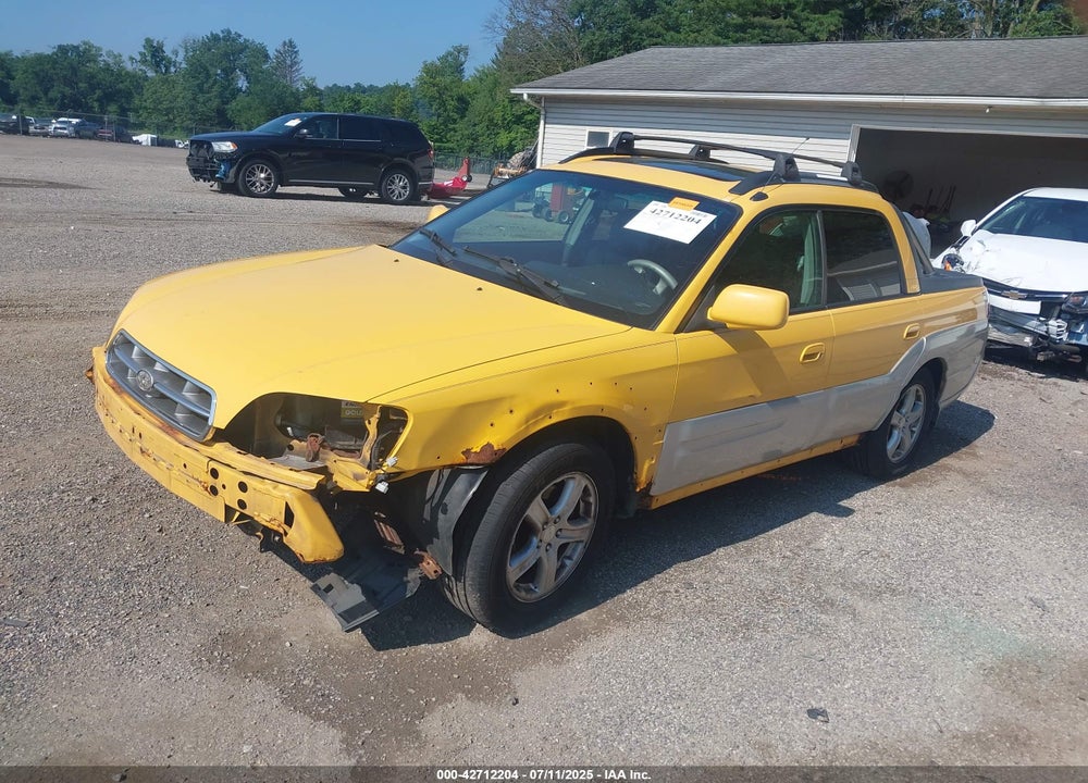 2003 SUBARU BAJA VIN: 4S4BT61C937105672