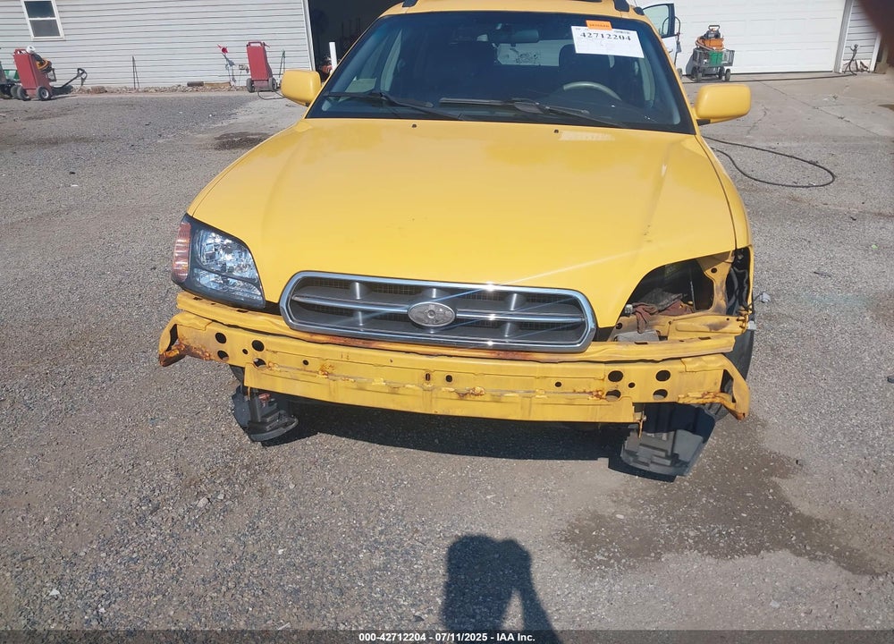 2003 SUBARU BAJA VIN: 4S4BT61C937105672