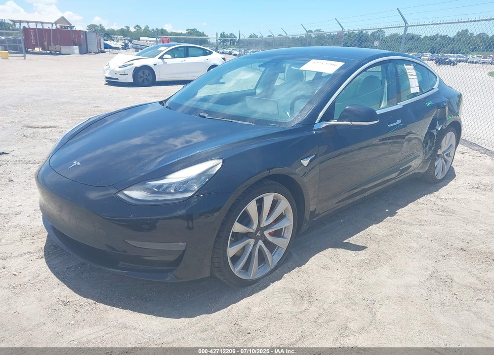 2019 TESLA MODEL 3 LONG RANGE/PERFORMANCE VIN: 5YJ3E1EB8KF393295