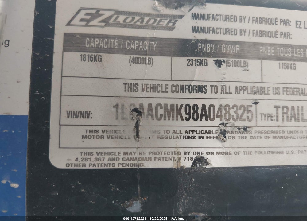 2007 GLASTRON OTHER VIN: GLA59401C707