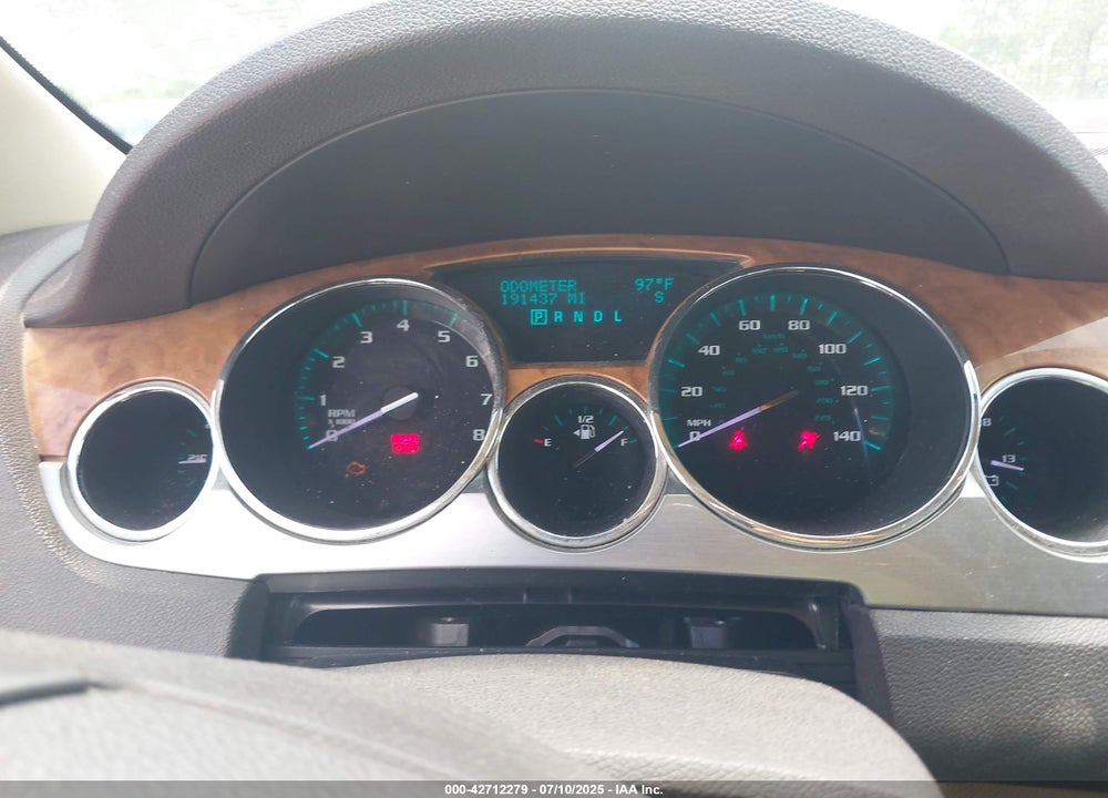 2012 BUICK ENCLAVE VIN: 5GAKRDED1CJ210978