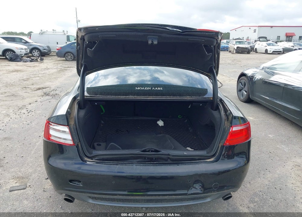 2009 AUDI A5 3.2L VIN: WAUDK78T59A028206
