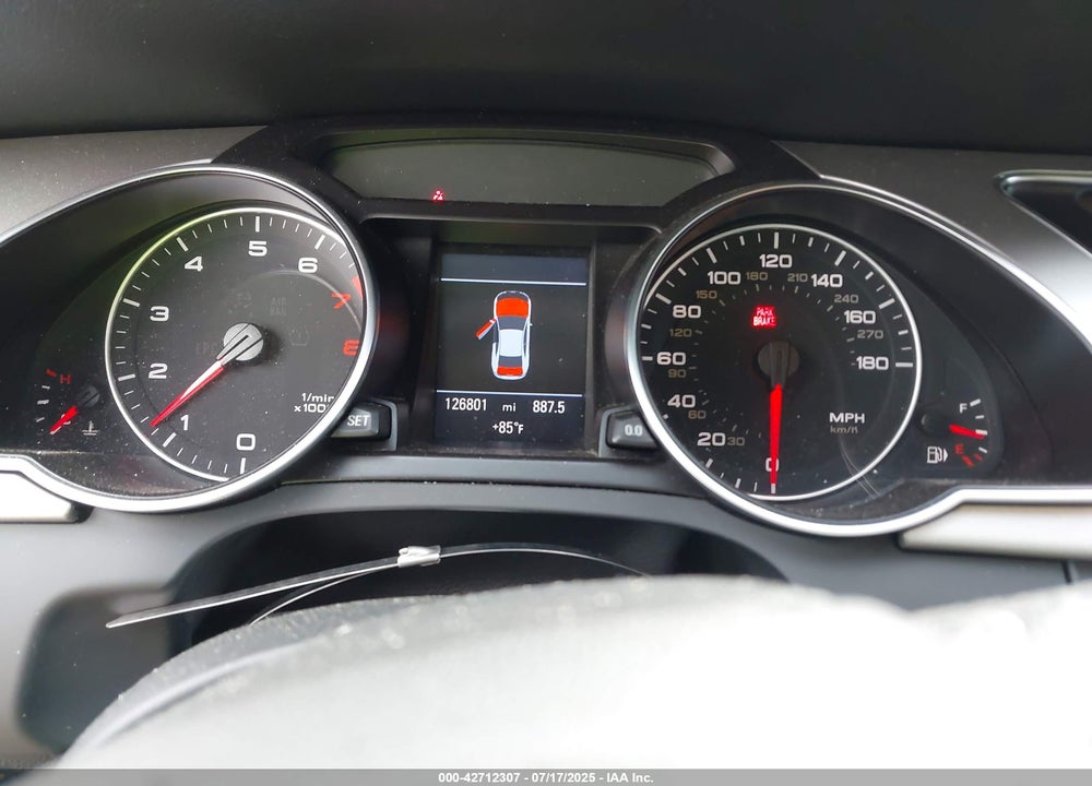 2009 AUDI A5 3.2L VIN: WAUDK78T59A028206