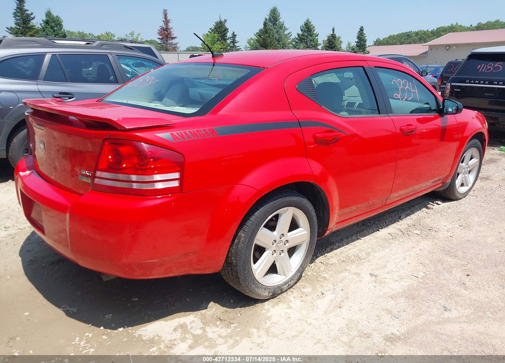 2008 DODGE AVENGER SXT VIN: 1B3LC56R58N294115