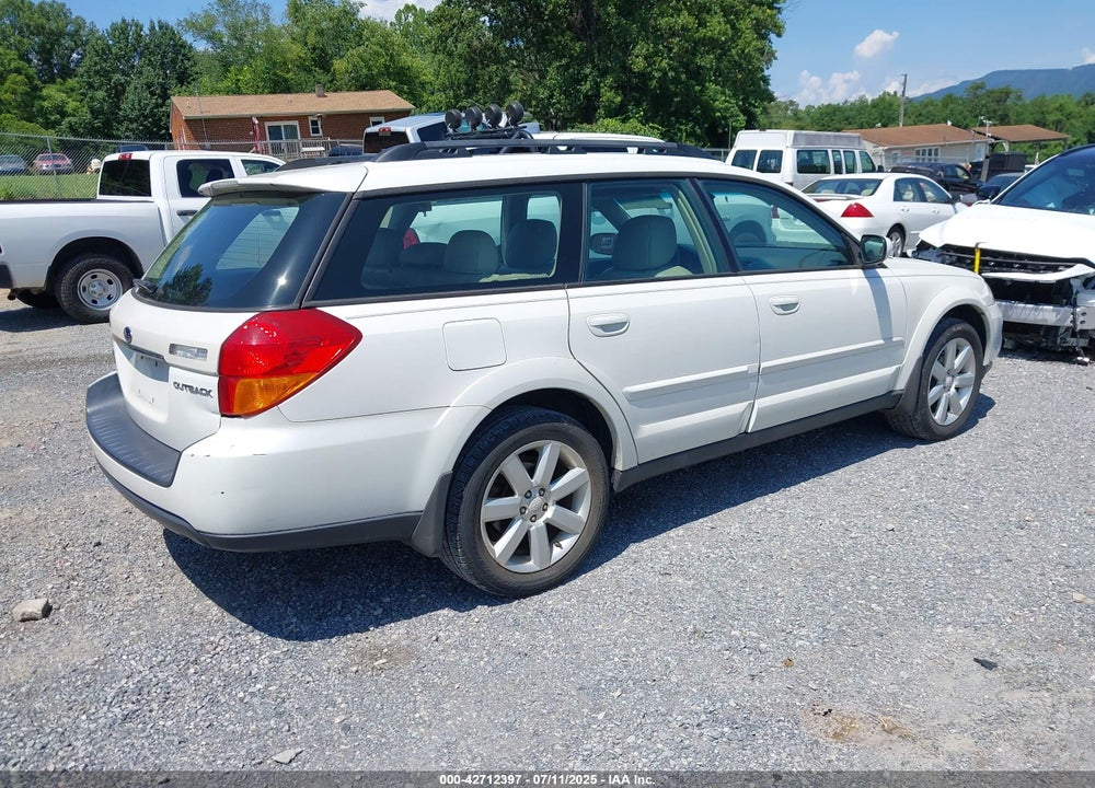 2006 SUBARU OUTBACK 2.5I LIMITED VIN: 4S4BP62C567327200