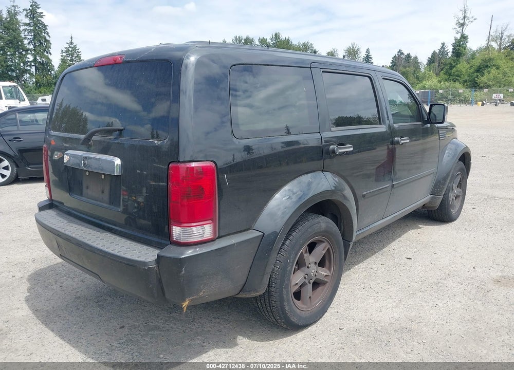 2007 DODGE NITRO VIN: 1D8GU58K17W609239