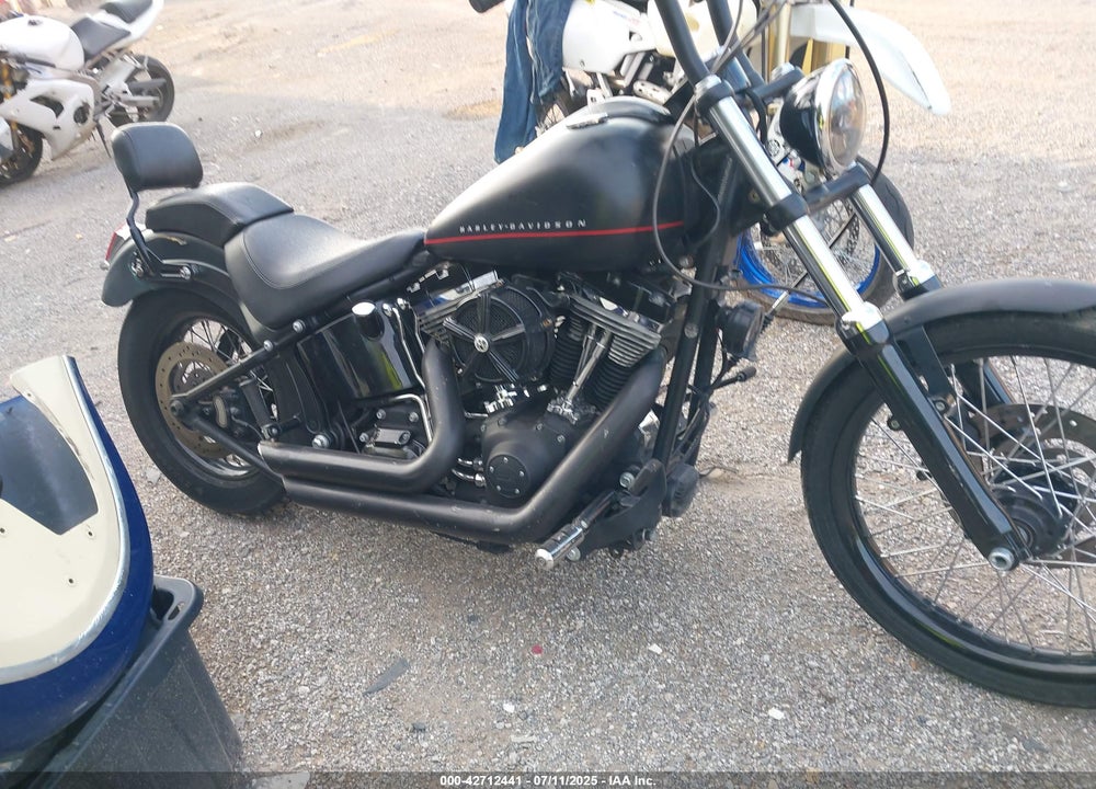 2013 HARLEY-DAVIDSON FXS BLACKLINE VIN: 1HD1JPV13DB051805