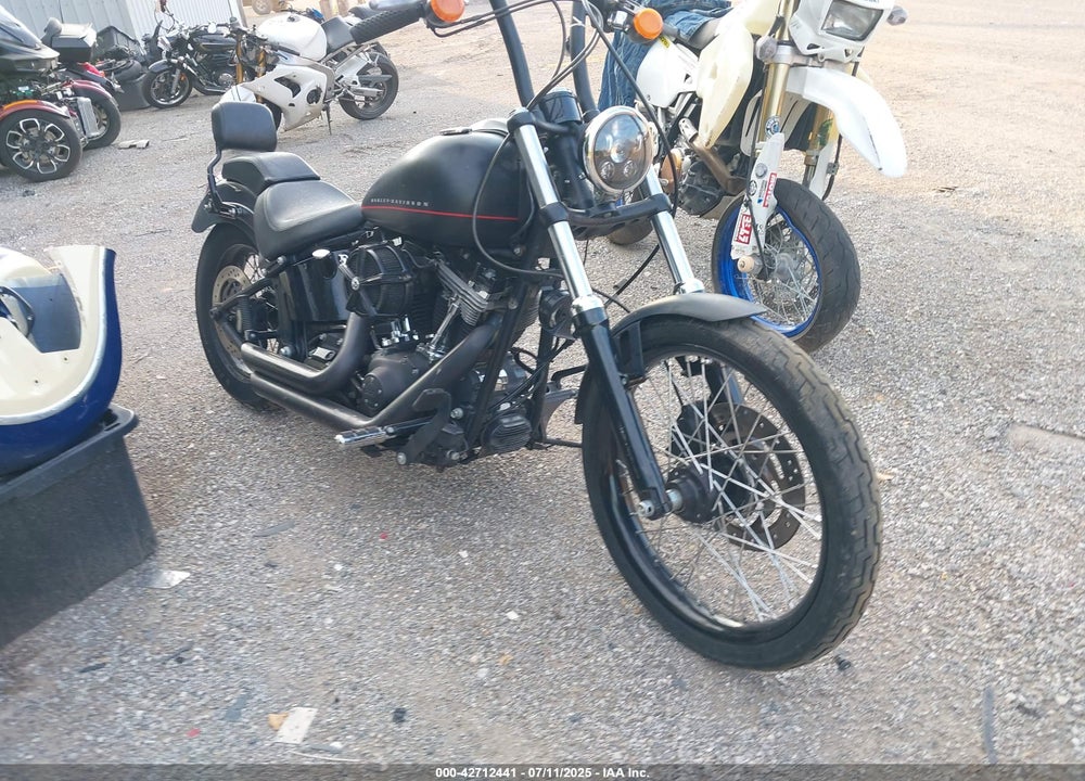 2013 HARLEY-DAVIDSON FXS BLACKLINE VIN: 1HD1JPV13DB051805