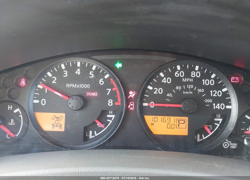 2012 NISSAN FRONTIER VIN: 1N6AD0FV8CC466481