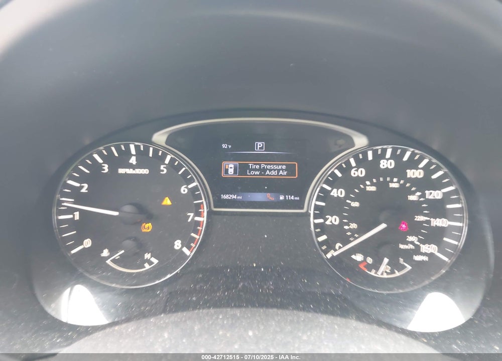 2017 NISSAN ALTIMA 2.5 SV VIN: 1N4AL3APXHC110823