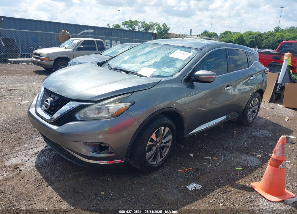 2015 NISSAN MURANO S VIN: 5N1AZ2MH0FN213785