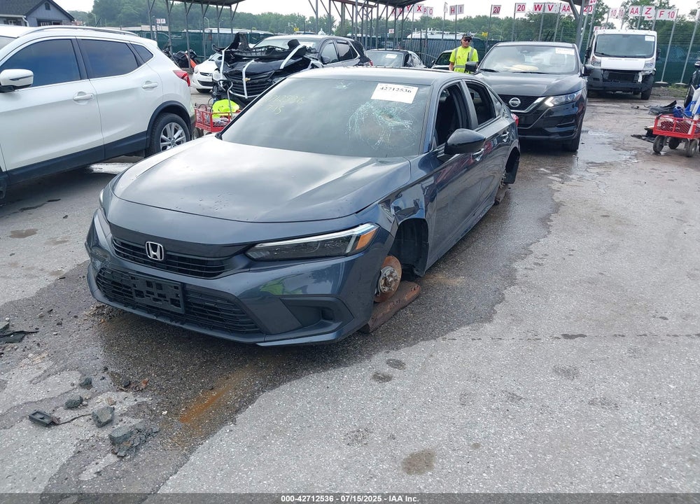 2022 HONDA CIVIC VIN: 2HGFE2F57NH531405
