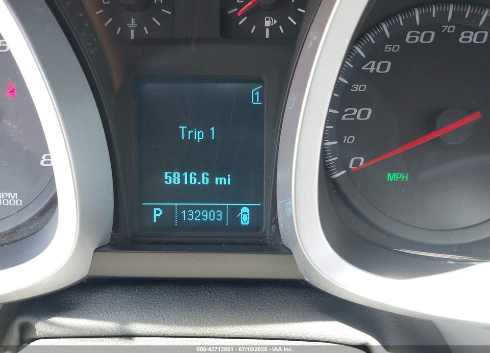2011 CHEVROLET EQUINOX VIN: 2CNALBEC7B6215231