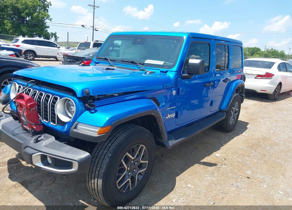 2024 JEEP WRANGLER 4-DOOR SAHARA 4X4 VIN: 1C4PJXEG9RW370965