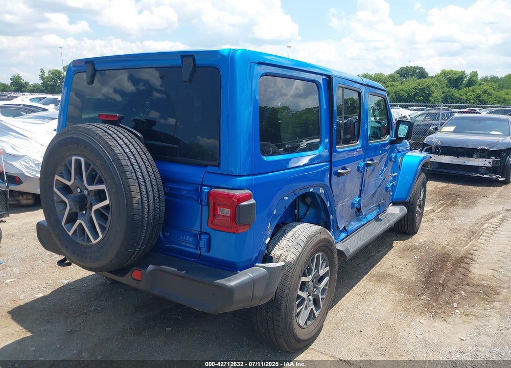 2024 JEEP WRANGLER 4-DOOR SAHARA 4X4 VIN: 1C4PJXEG9RW370965