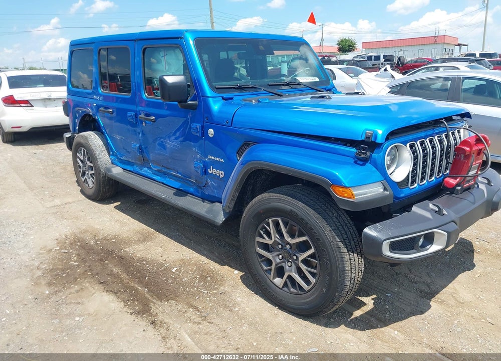 2024 JEEP WRANGLER 4-DOOR SAHARA 4X4 VIN: 1C4PJXEG9RW370965
