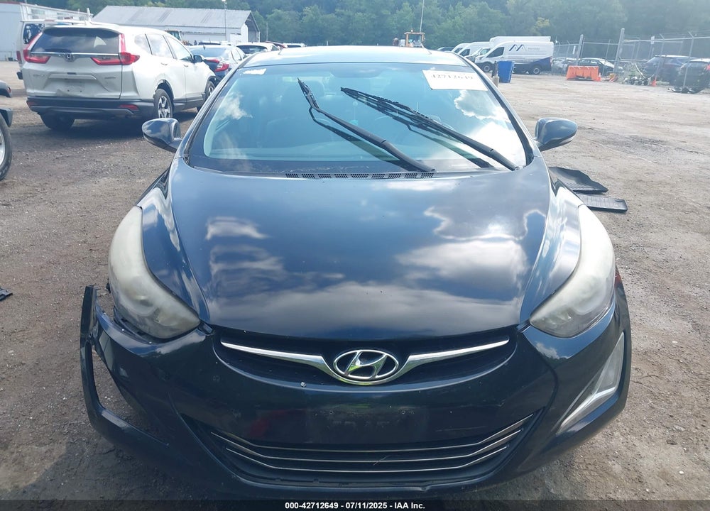 2015 HYUNDAI ELANTRA VIN: KMHDH4AH6FU422230