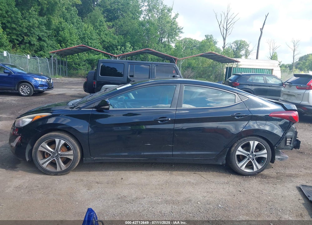 2015 HYUNDAI ELANTRA VIN: KMHDH4AH6FU422230