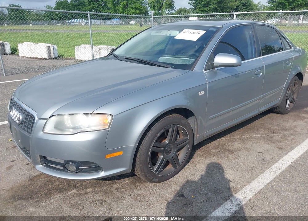 2008 AUDI A4 2.0T VIN: WAUAF78E18A095599