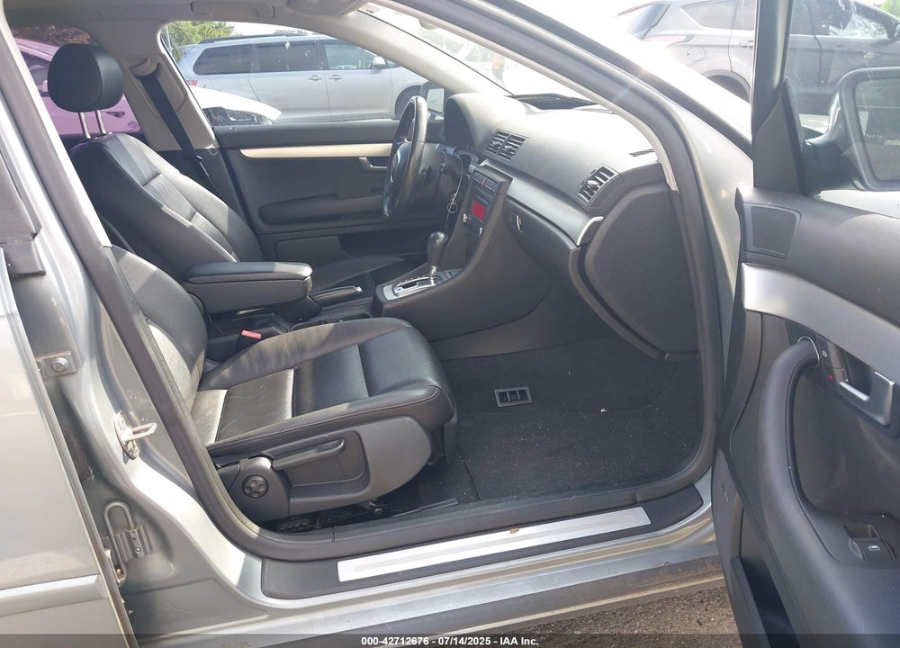 2008 AUDI A4 2.0T VIN: WAUAF78E18A095599