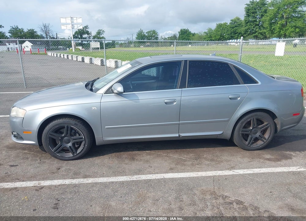 2008 AUDI A4 2.0T VIN: WAUAF78E18A095599
