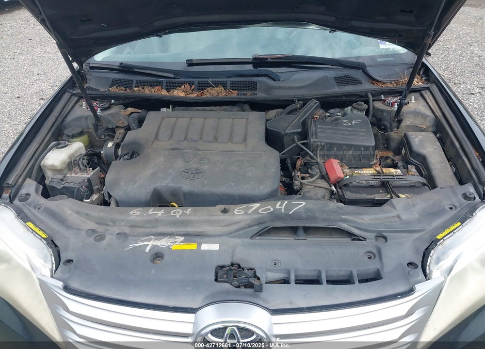 2012 TOYOTA AVALON LIMITED VIN: 4T1BK3DB9CU466888