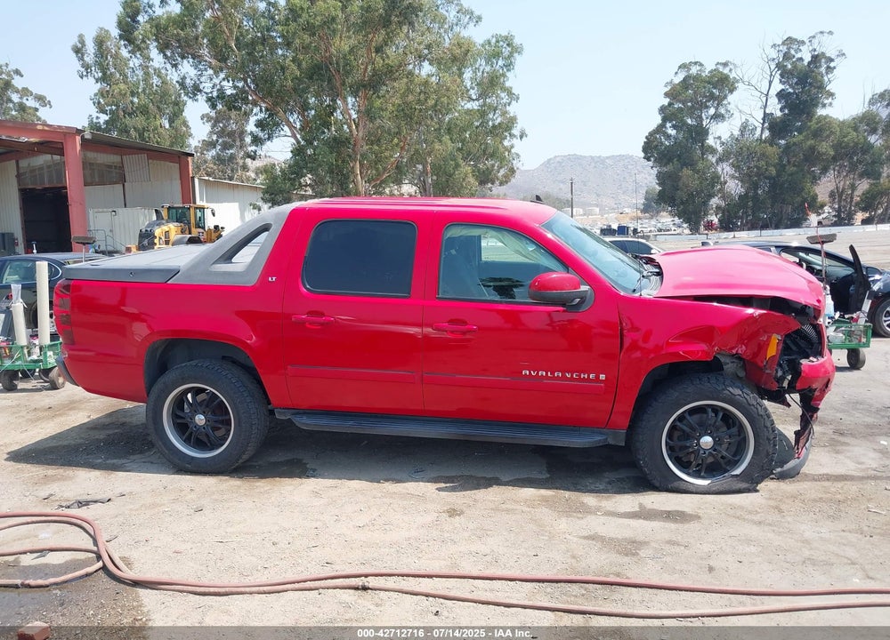 2008 CHEVROLET AVALANCHE VIN: 3GNFK12348G148250