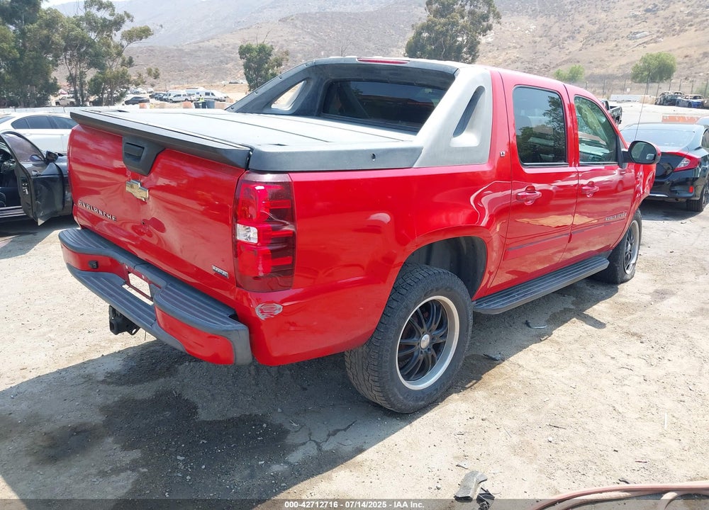 2008 CHEVROLET AVALANCHE VIN: 3GNFK12348G148250
