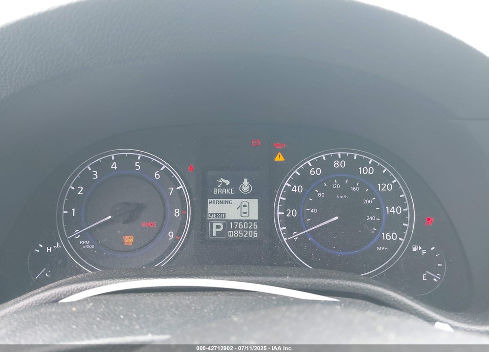 2011 INFINITI G37 JOURNEY VIN: JN1CV6AP3BM301230