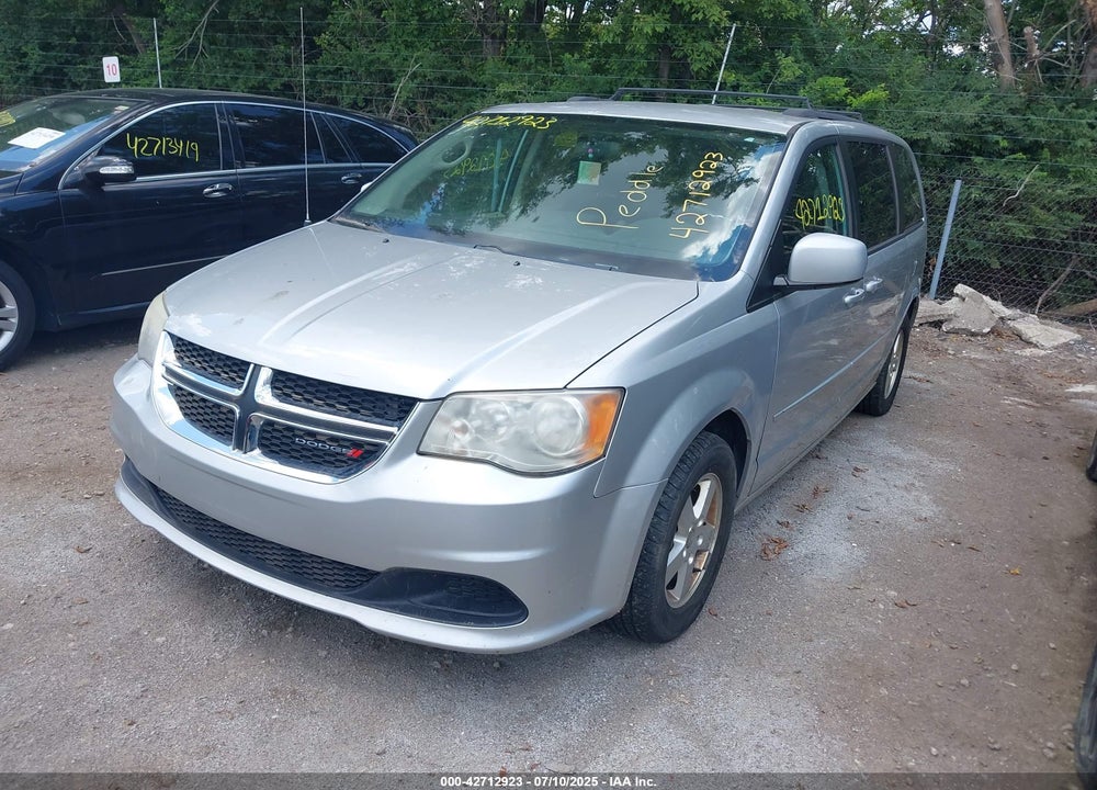 2012 DODGE GRAND CARAVAN SXT VIN: 2C4RDGCG8CR167598