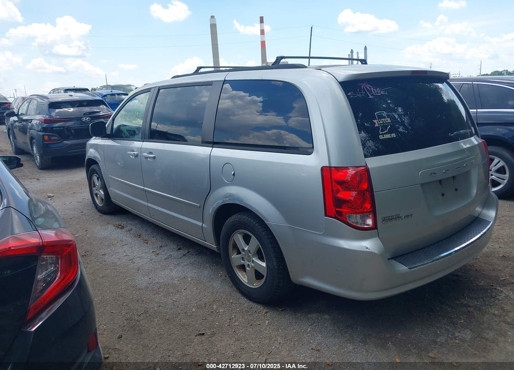 2012 DODGE GRAND CARAVAN SXT VIN: 2C4RDGCG8CR167598