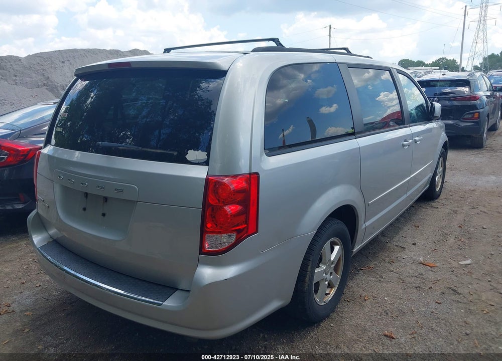 2012 DODGE GRAND CARAVAN SXT VIN: 2C4RDGCG8CR167598