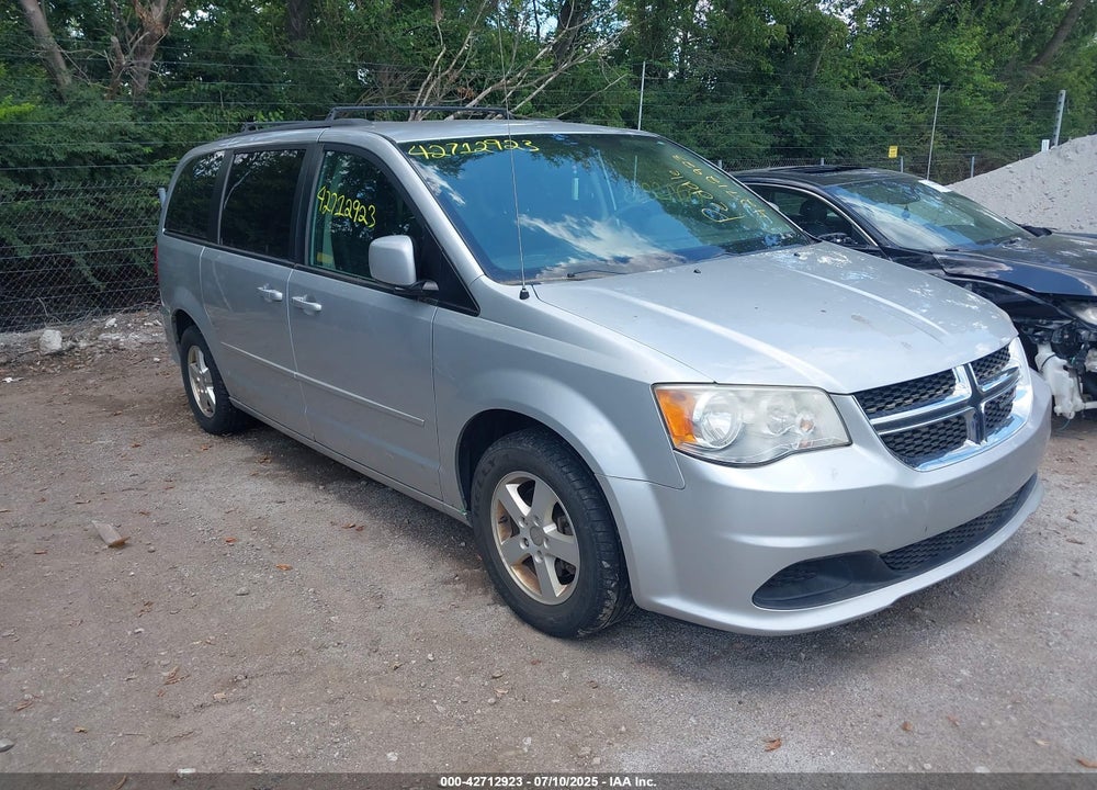 2012 DODGE GRAND CARAVAN SXT VIN: 2C4RDGCG8CR167598