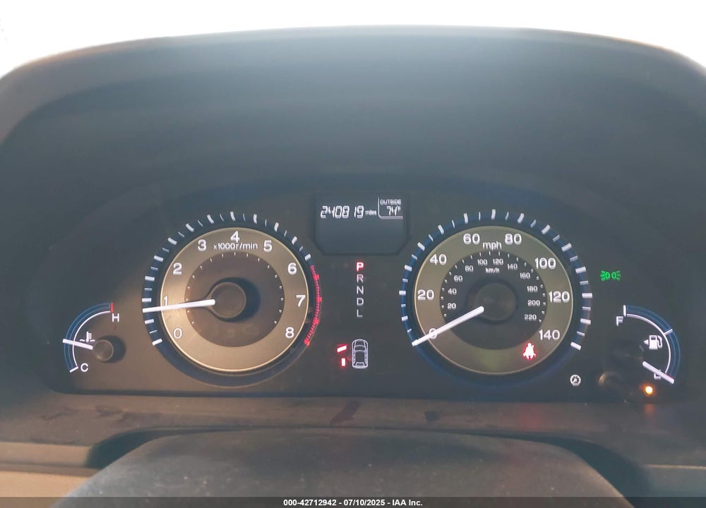 2011 HONDA ODYSSEY EX-L VIN: 5FNRL5H65BB091758
