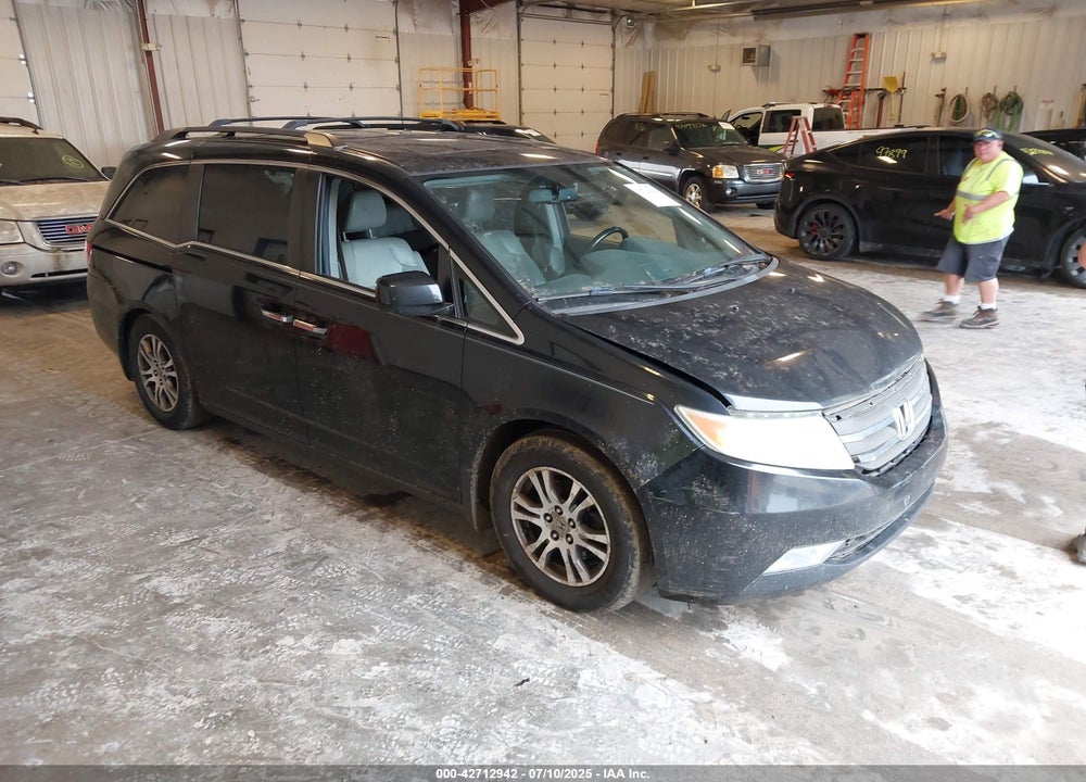 2011 HONDA ODYSSEY EX-L VIN: 5FNRL5H65BB091758