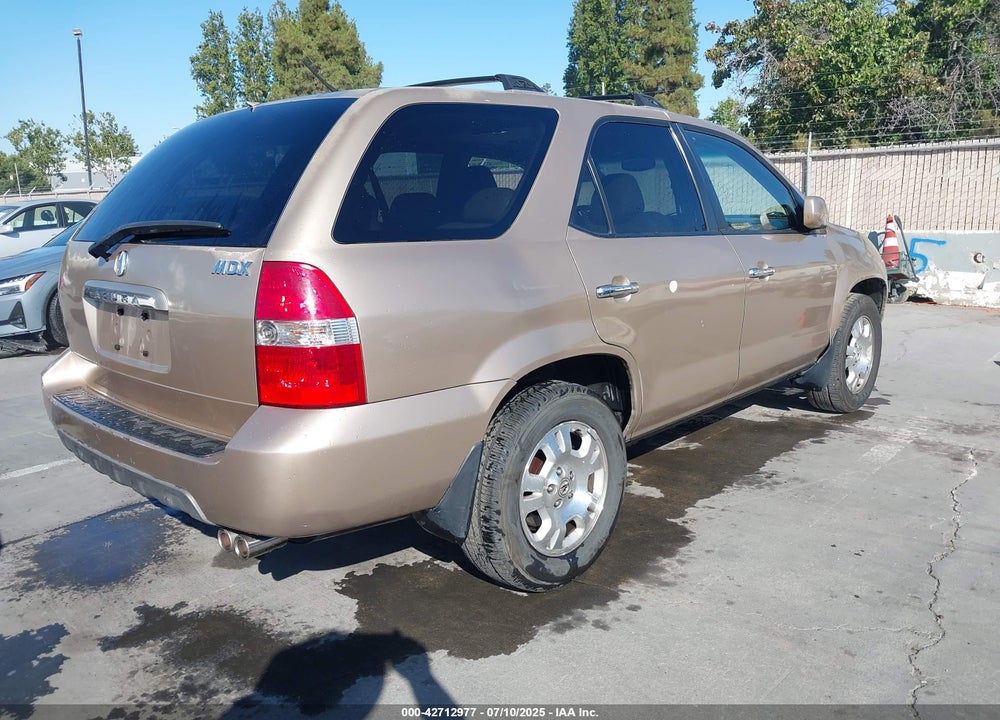 2001 ACURA MDX VIN: 2HNYD18271H520626