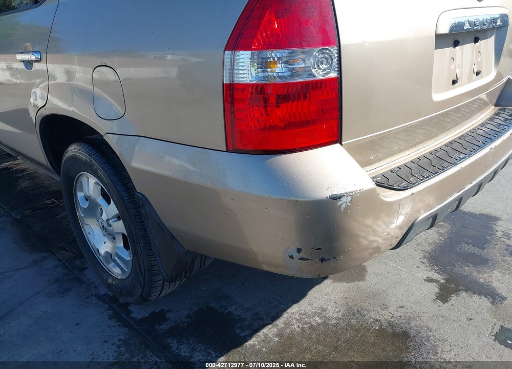 2001 ACURA MDX VIN: 2HNYD18271H520626