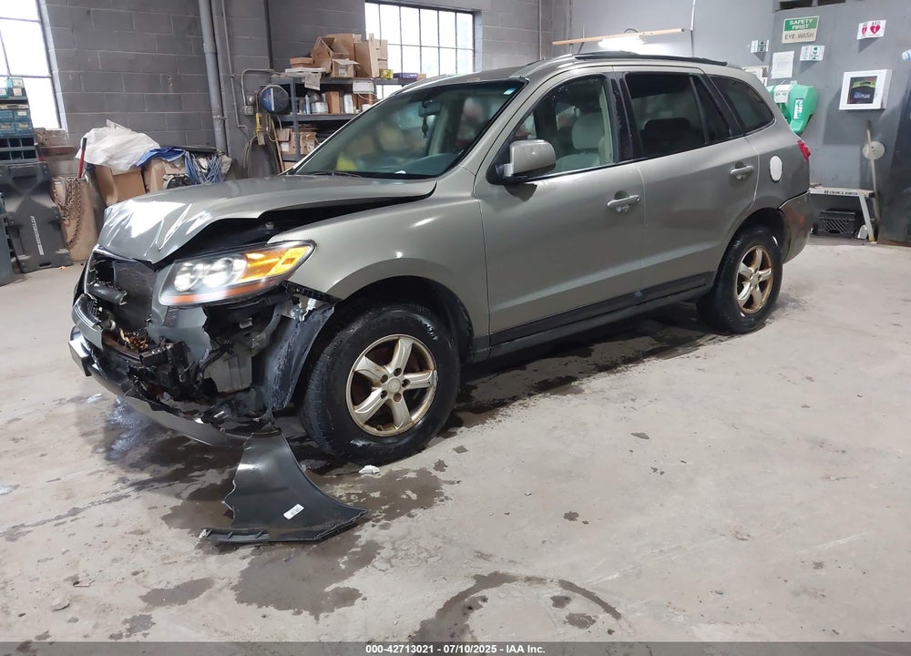2007 HYUNDAI SANTA FE GLS VIN: 5NMSG13D67H101191